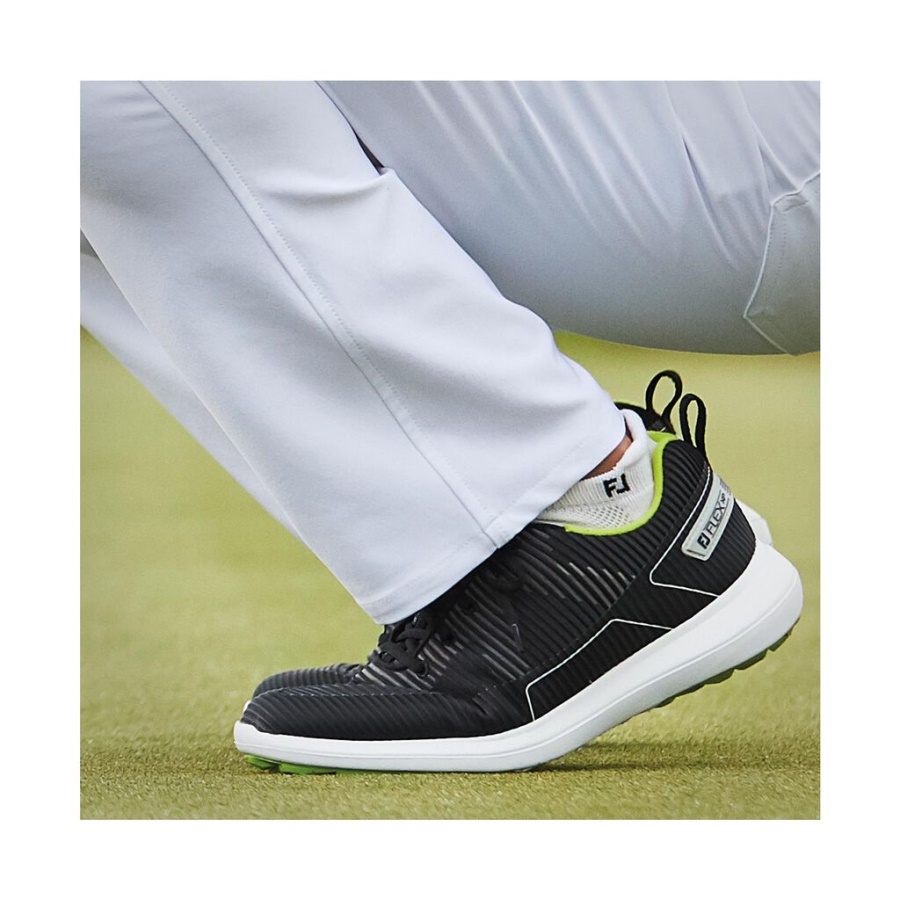 Footjoy Danmark Sort Flex Xp Mesh Tidligere Sæson Stil