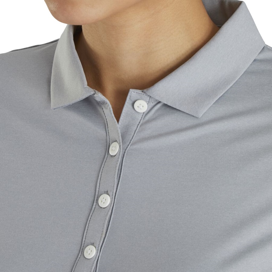 Grå Footjoy Danmark Langærmet Solbeskyttelsesskjorte Kvinder