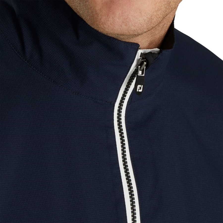 Hydrolite Kortærmet Regnskjorte Marineblå Footjoy Danmark