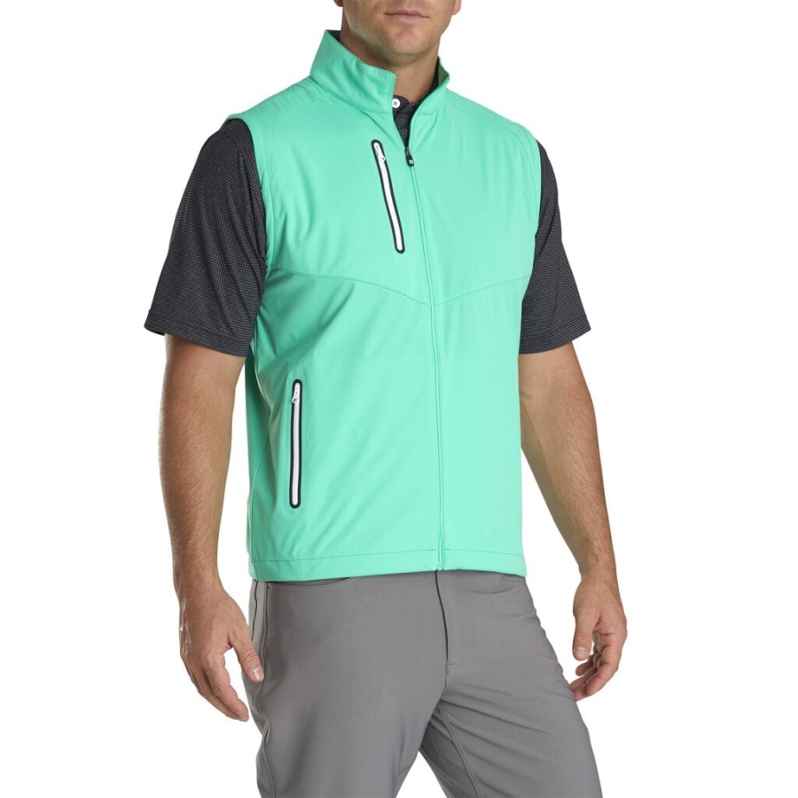 Spearmint Letvægts Softshell Vest Tidligere Sæson Stil Footjoy Danmark