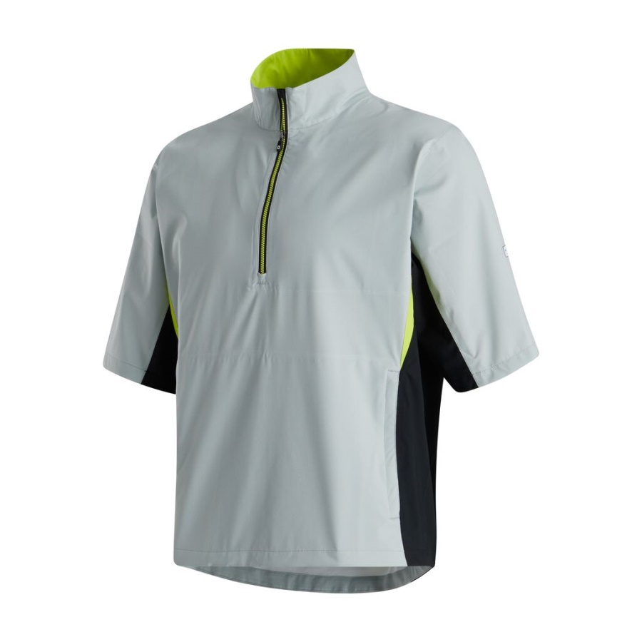 Sølv Footjoy Danmark Hydrolite Kortærmet Regnskjorte