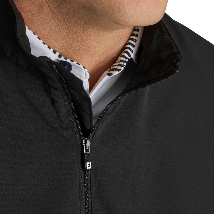 Sort Windshirt Vest Footjoy Danmark