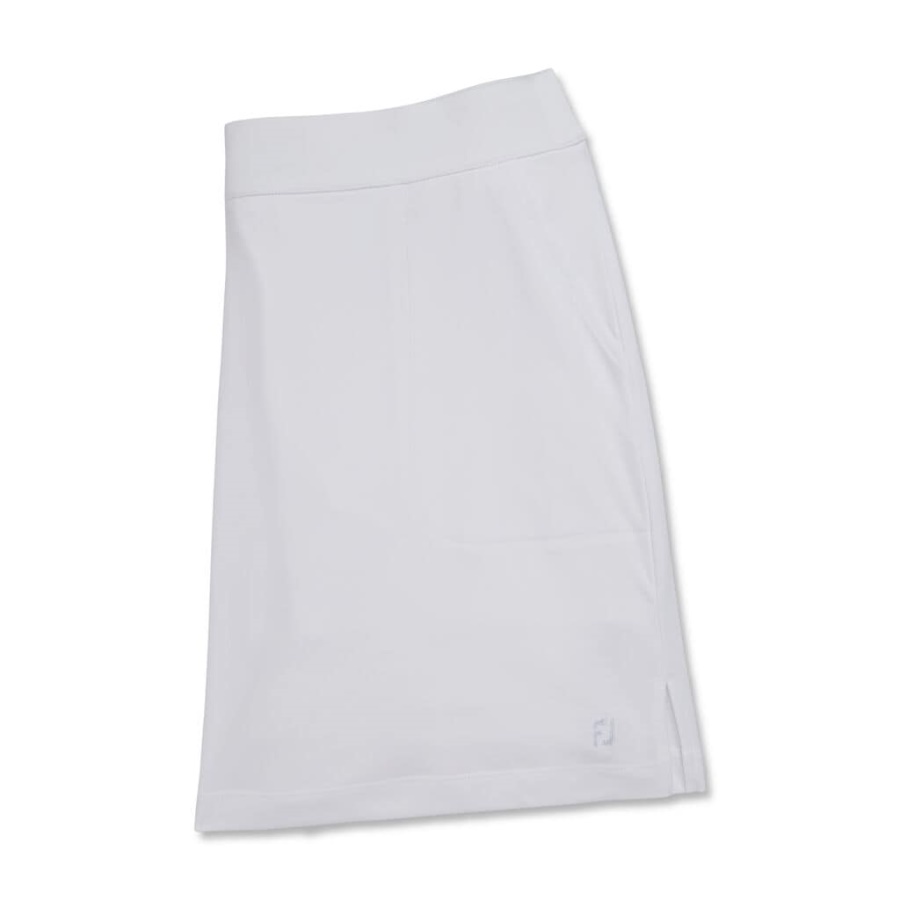 Footjoy Danmark White Knit Skort Women