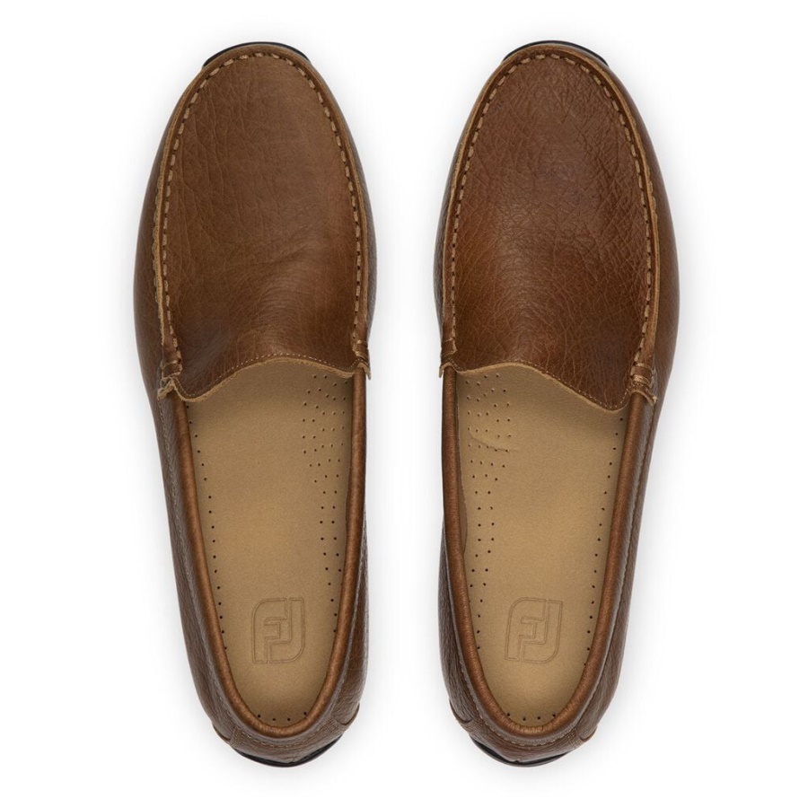 Footjoy Danmark Club Casuals Loafer Taupe