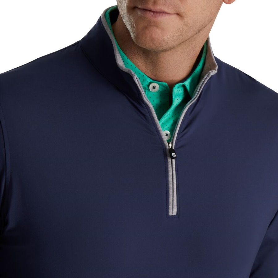 Marineblå Footjoy Danmark Letvægts Solid Mellemlag