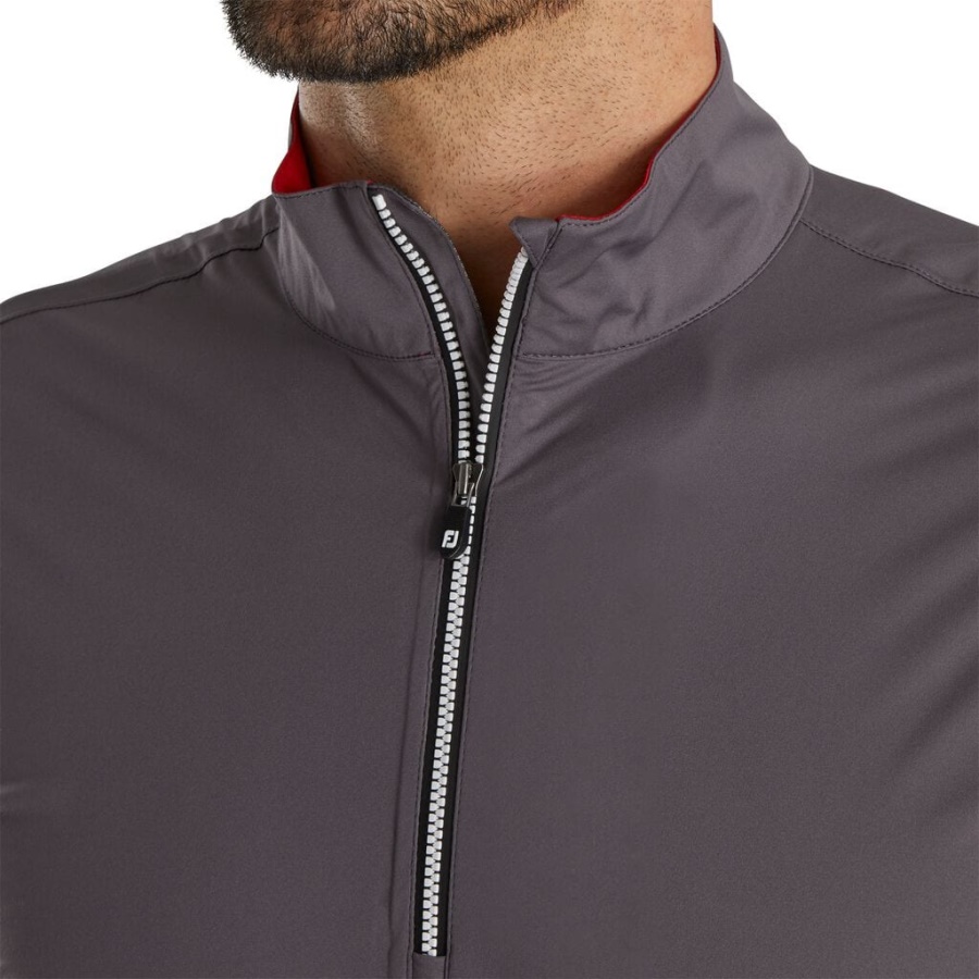 Footjoy Danmark Red Hydroknit Pullover