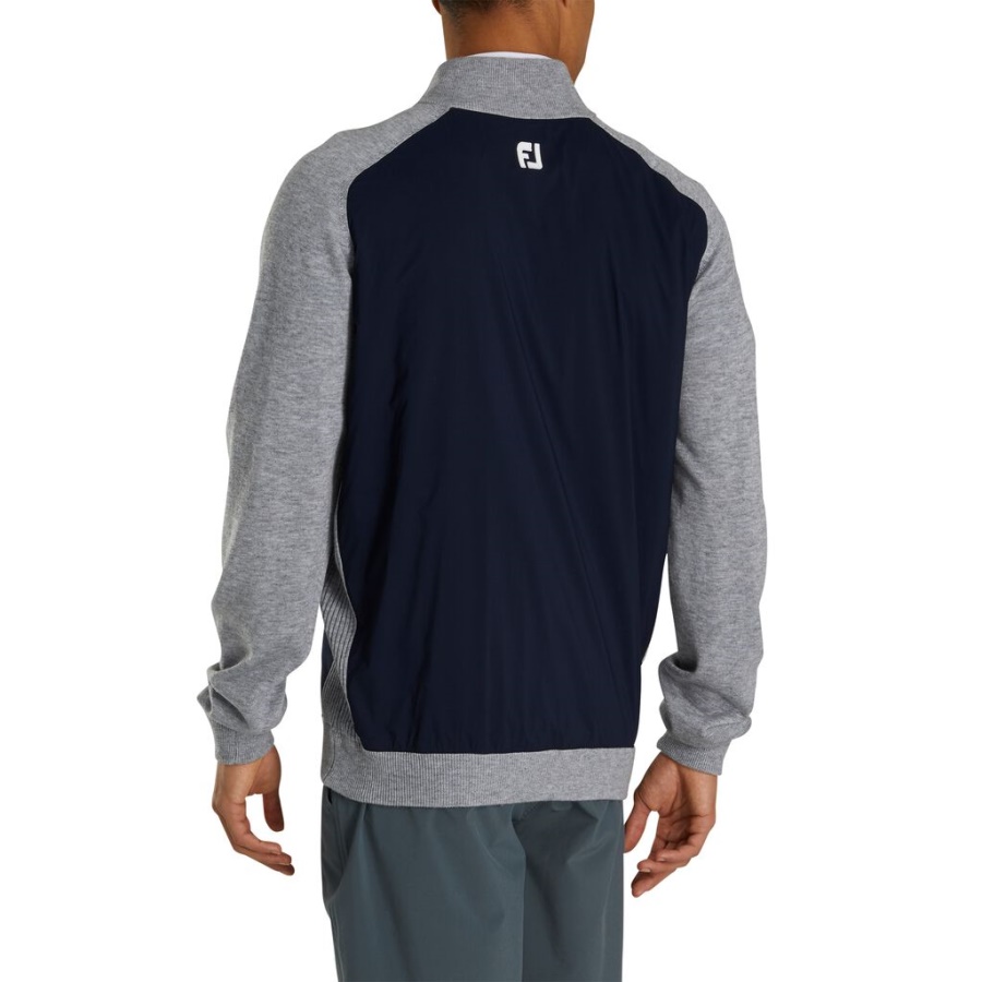Tech Sweater Marineblå Footjoy Danmark