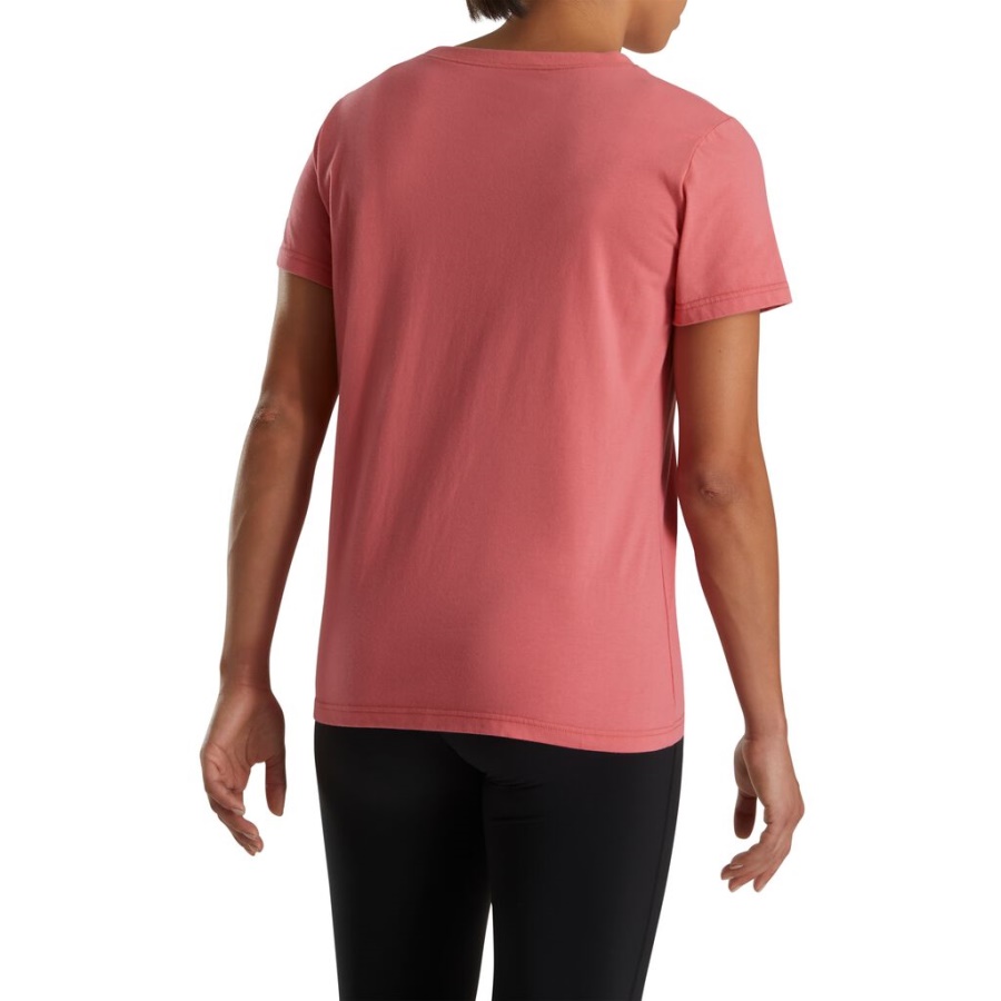 Red Footjoy Danmark 2022 U.s. åben Egern Grafisk Tee Kvinder Tidligere Sæson Stil