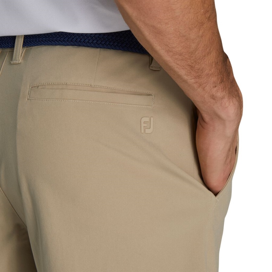 Footjoy Danmark Khaki Strikshorts 9,5 Indersøm