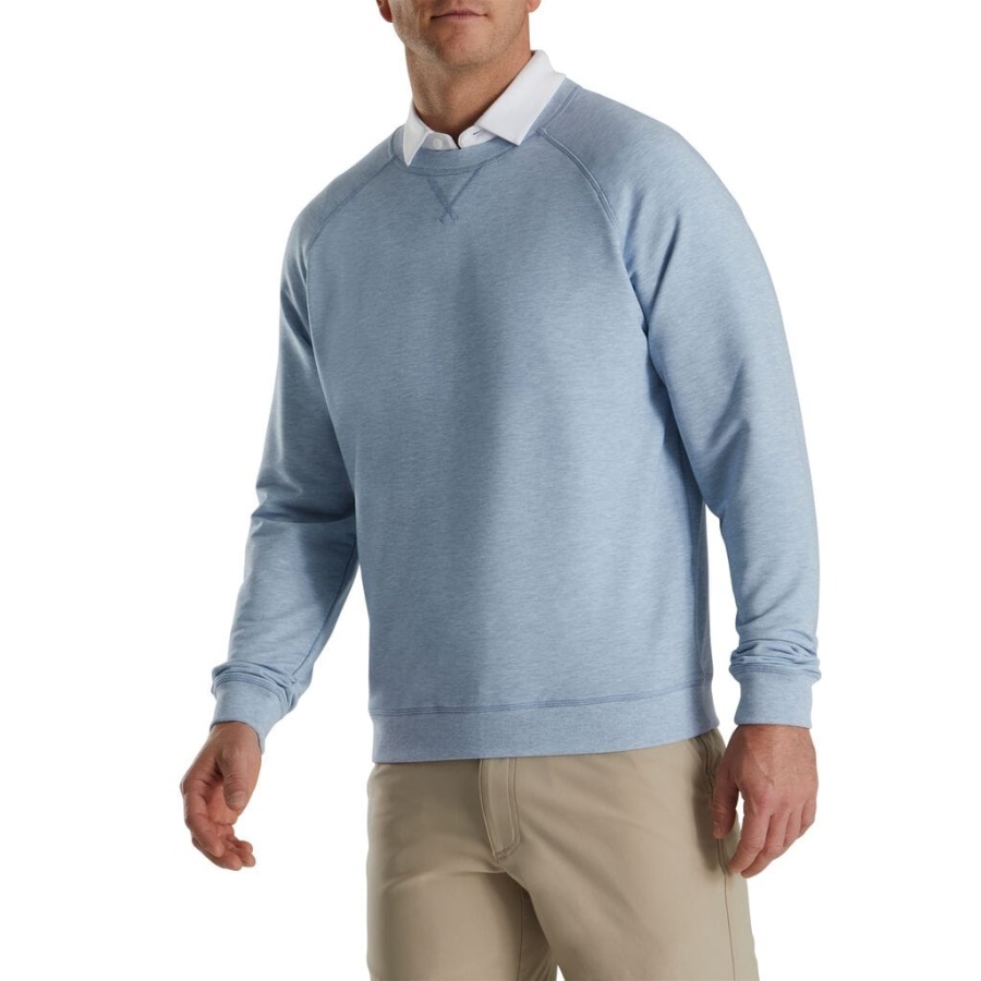 Footjoy Danmark French Terry Crewneck Grå