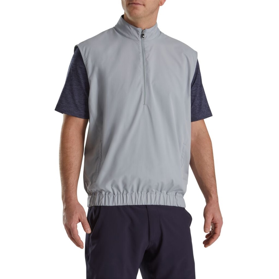 Grå Footjoy Danmark Windshirt Vest