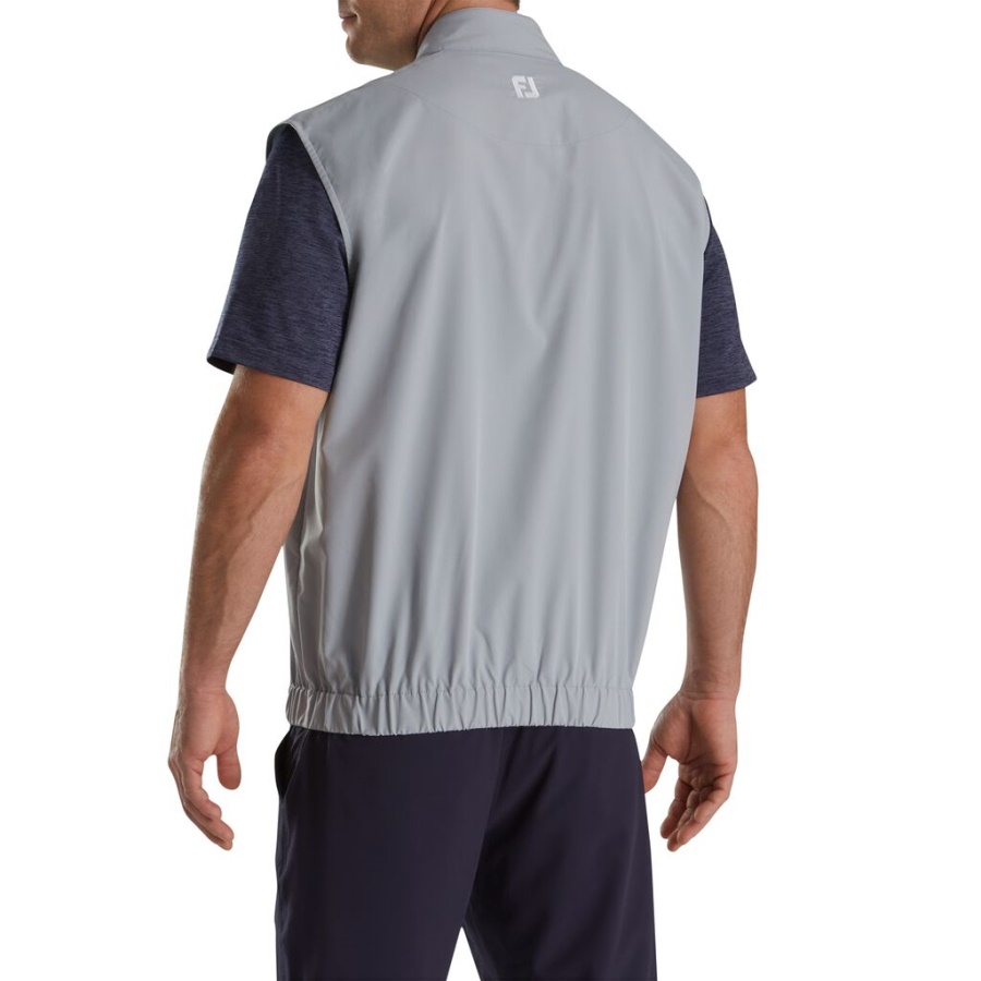 Grå Footjoy Danmark Windshirt Vest