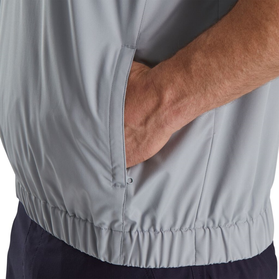 Grå Footjoy Danmark Windshirt Vest