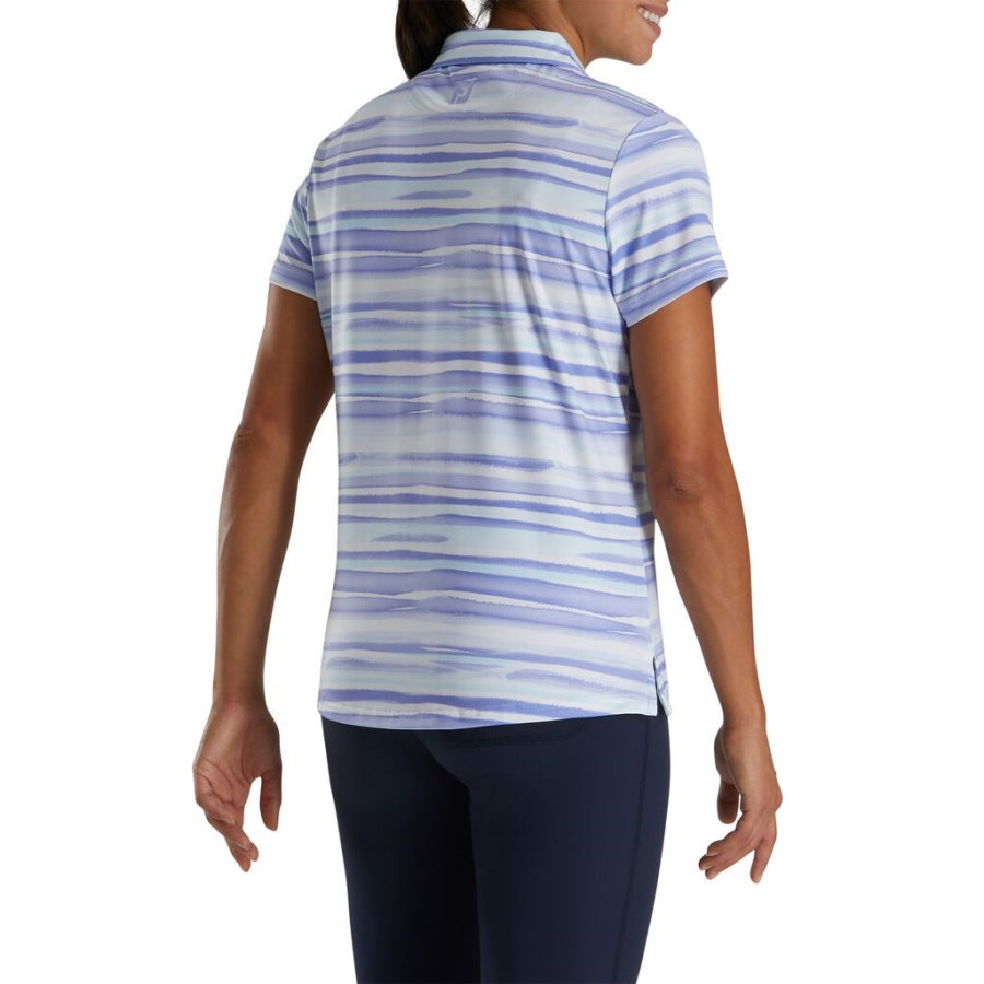 Footjoy Danmark Violet Kortærmet Akvarel Kvinder