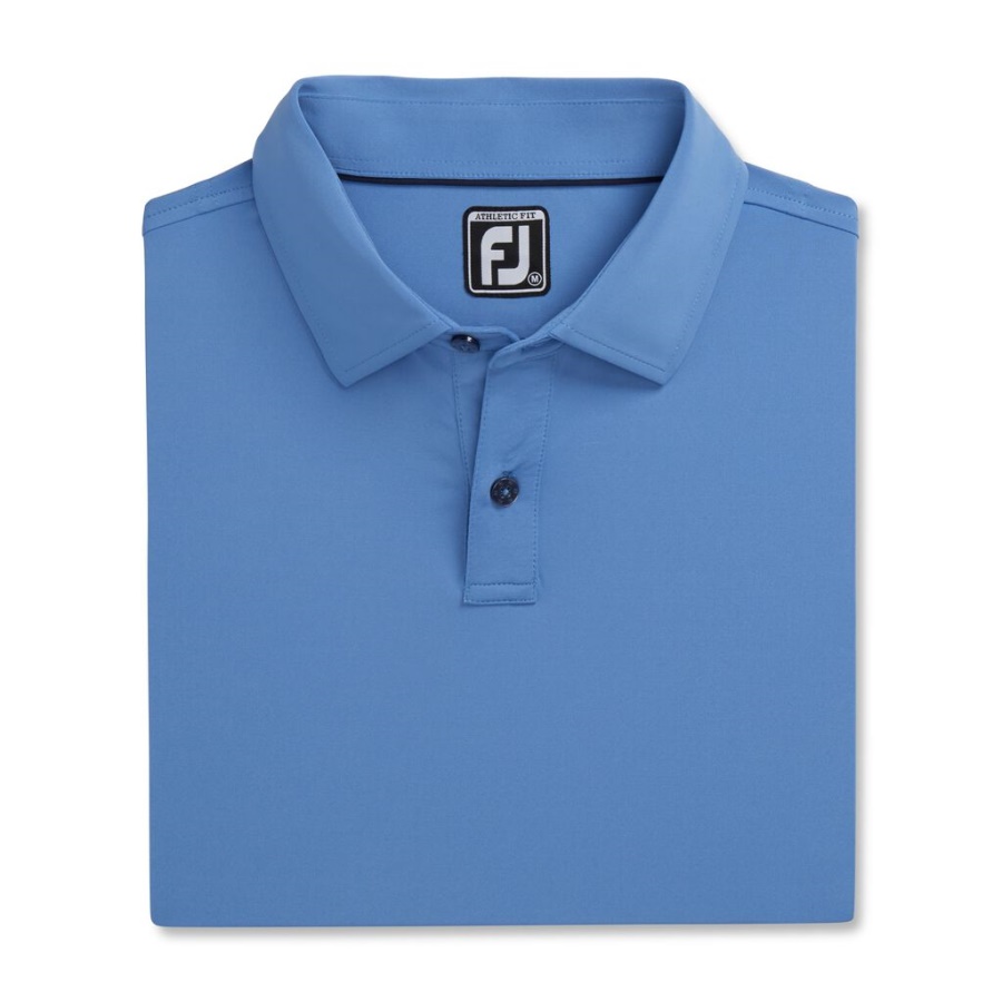 Footjoy Danmark Atletisk Pasform Solid Lisle Self Krave Indigo